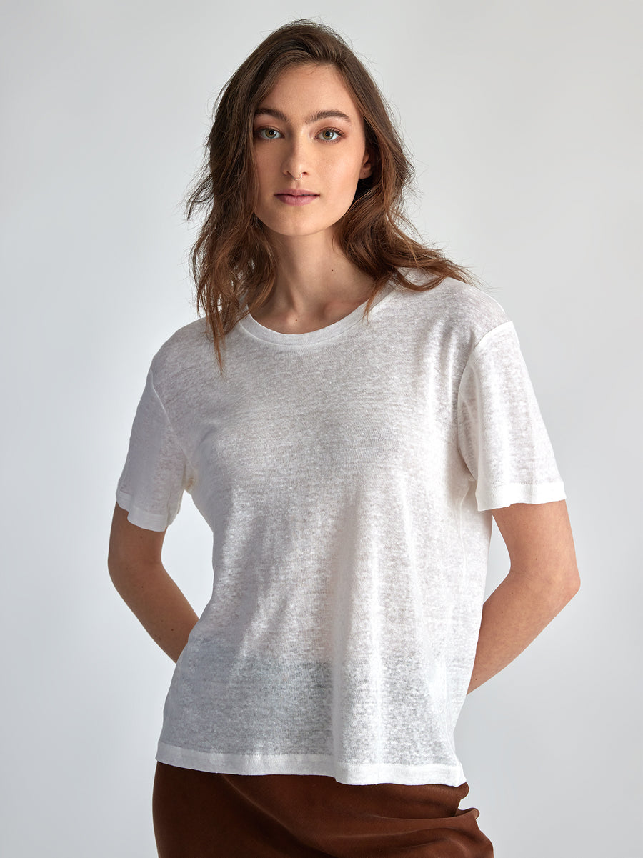 T-shirt Agathe blanc