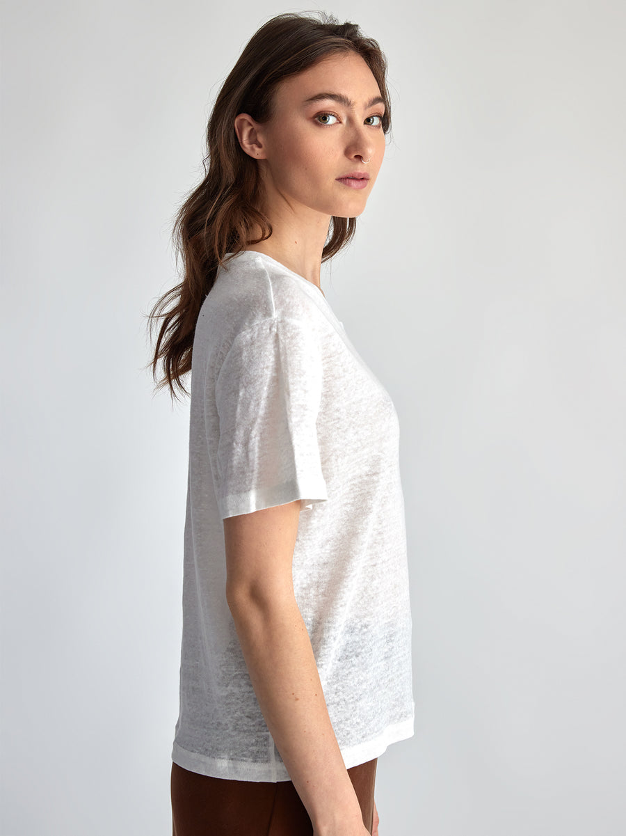 T-shirt Agathe blanc